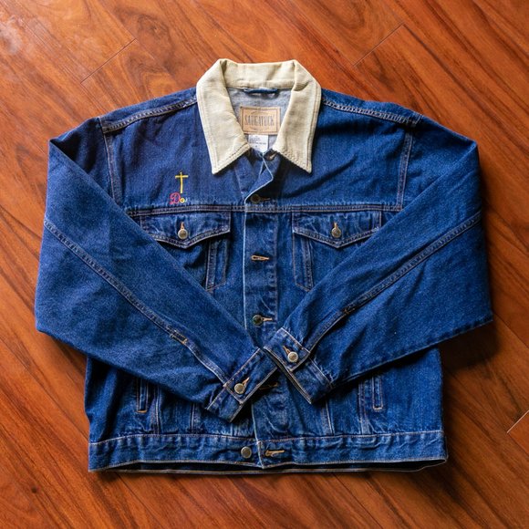 Vintage Other - Vintage Saugatuk Embroidered Denim Jean Jacket